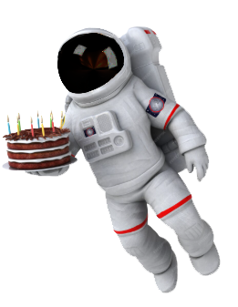 Astronaut Cake